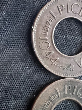 Lote 4 Monedas 1 Pice India Británica