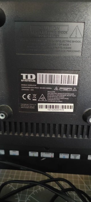 TV TD Systems 24" Negra