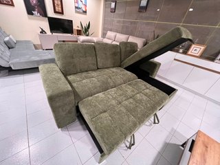 Sofá Cama Verde con Arcón