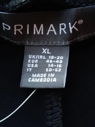 Pantalón polipiel fino Primark XL nuevo y etiqueta