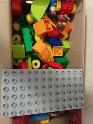 Lote Piezas Lego Duplo Variadas