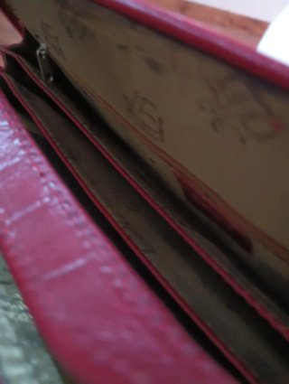 Maletín Rosme Piel Rojo