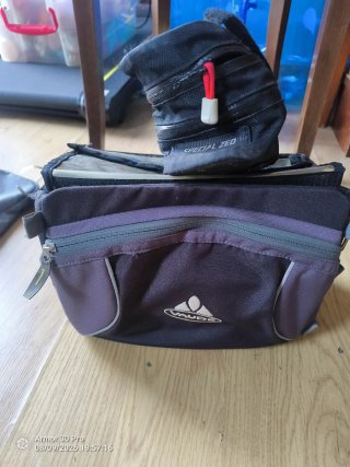 Bolsa manillar Vaude + bolsa sillín