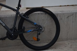 Bicicleta Rockrider Gris