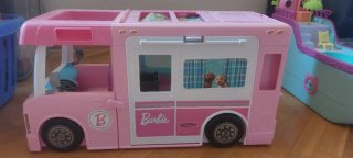 Autobús de Barbie Rosa