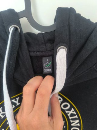 Sudadera Negra Brooklyn Fitboxing