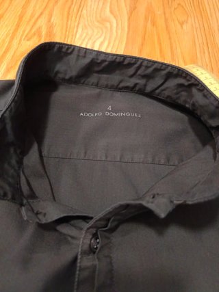 Camisa Adolfo Domínguez Negra Talla M