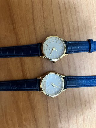 Pack 2 Relojes Quartz Correa Azul