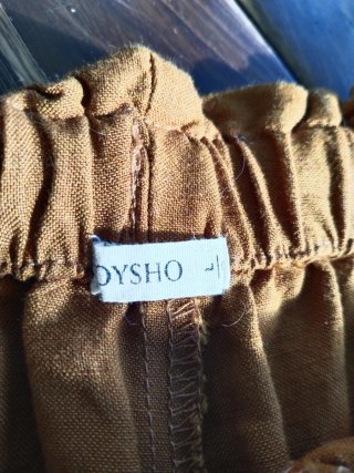 Pantalón de lino Oysho Talla L