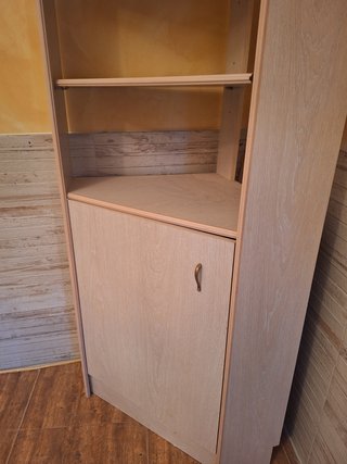 Mueble esquinero madera color cape