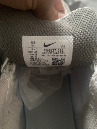 Nike P-6000 Gris Plata Talla 45