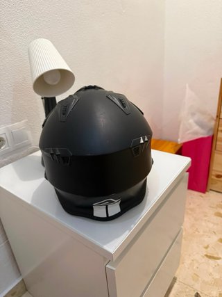 Casco Moto Negro Acerbis