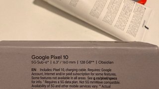 Google Pixel 10/128 GB Negro