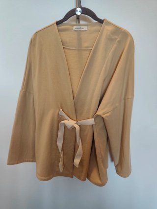 Conjunto de algodón beige