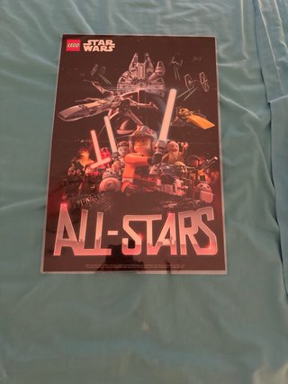 4 Pósters Star Wars Lego