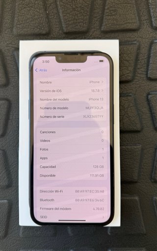 iPhone 13 128GB