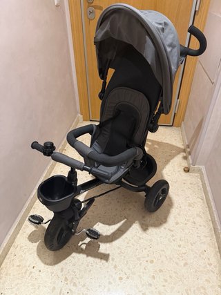 Triciclo Kinderkraft Evolutivo Gris
