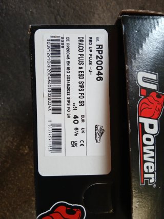 Zapatos de seguridad U-Power Draco Plus