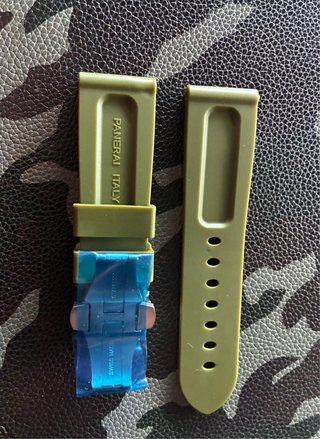 Correa de sustitución para relojes Panerai Verde