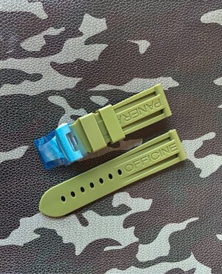 Correa de sustitución para relojes Panerai Verde