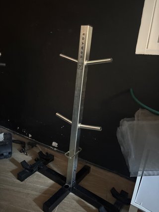 Organizador de pesas y barras