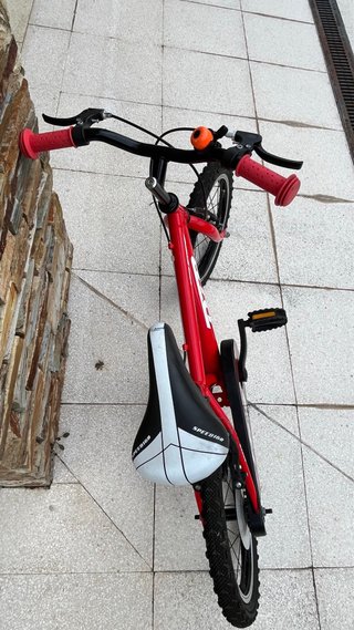 Bicicleta Infantil DTB Speed 160 Roja