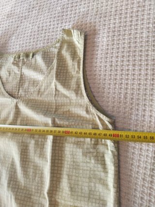 Camisa sin mangas verde talla L