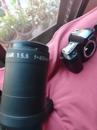 Teleobjetivo Novoflex 400(600)mm 1:5.6