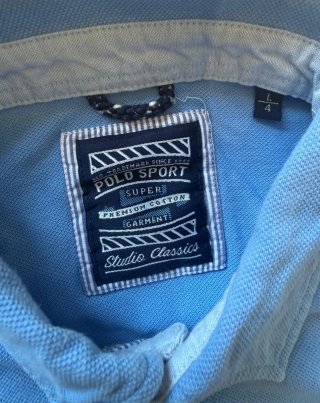 Polo Sport Azul Talla M