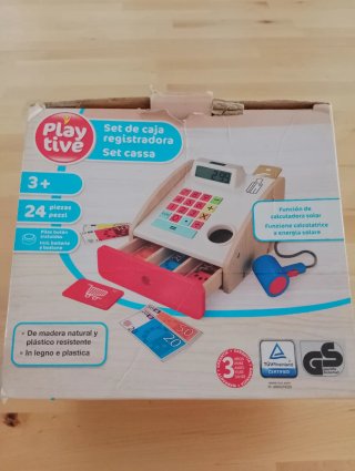 Caja Registradora Madera Playtive