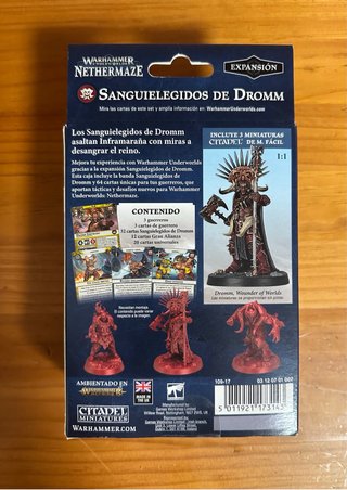 Banda Sanguielegidos de Dromm Warhammer Underworld