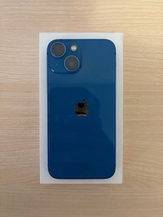 iPhone 13 mini 256GB blu + auricolari