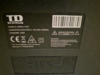 TV TD Systems 50" 4K HDR Smart TV – K50DLJ11US