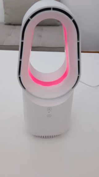 Ventilador con luces LED