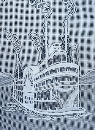 Cortinas River Cruiser Barco Vintage