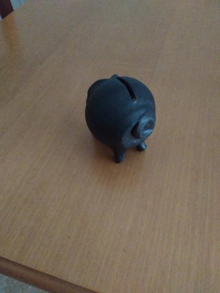 Hucha cerámica cerdito