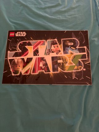 5 Pósters Lego Star Wars Plastificados