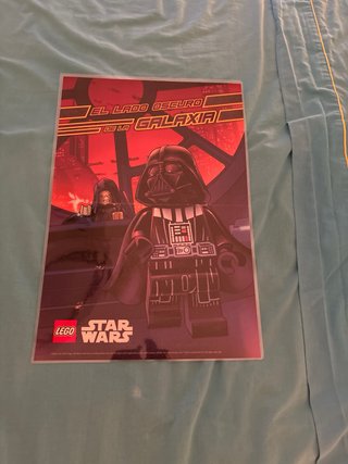 5 Pósters Lego Star Wars Plastificados