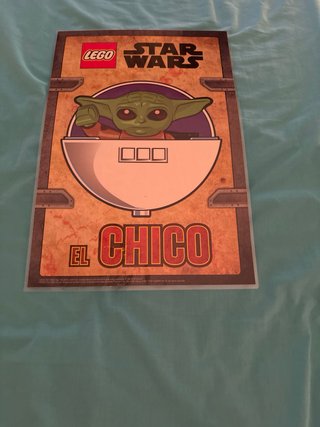 5 Pósters Lego Star Wars Plastificados
