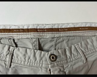 Pantalón chino Massimo Dutti beige