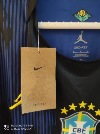 Camiseta Nike Brasil CBF 10 Jordan