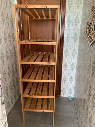 Estantería Pino HEJNE IKEA + Cestas+percha
