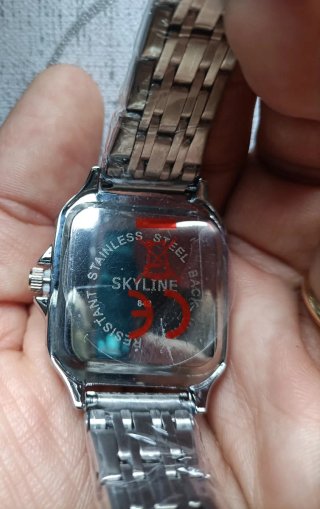 Reloj elegante SKYLINE Acero Inoxidable Rosa