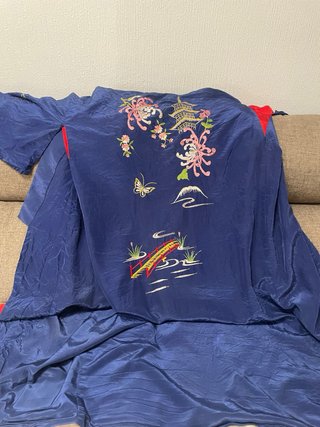 Kimono Chino Bordado Talla XXL
