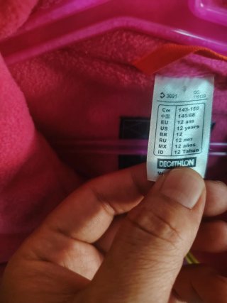 Chaqueta impermeable Quechua capucha M
