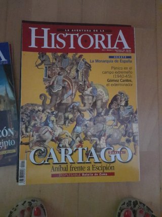 4 números revista La Aventura de la Historia