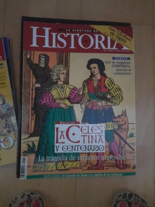 4 números revista La Aventura de la Historia