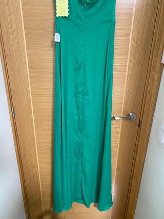 Vestido largo Lady Pipa Rosae verde XXS