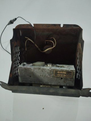 Radio Philips Coche Carcasa Gris