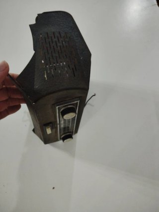 Radio Philips Coche Carcasa Gris